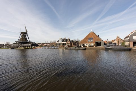 Omke Jan vanaf het water